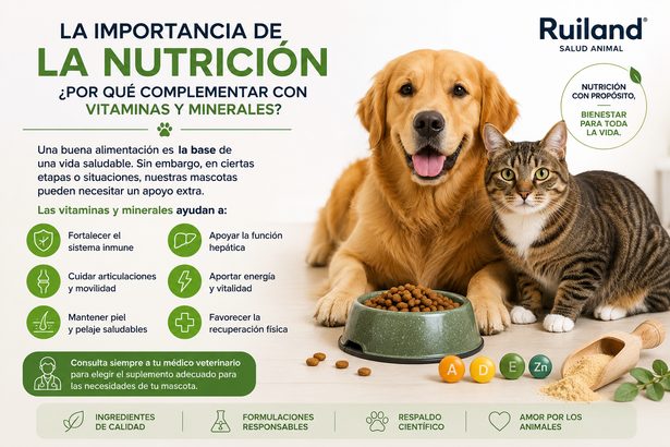La importancia de la nutrición en perros y gatos